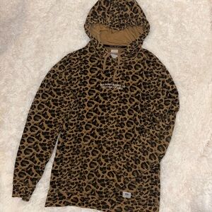 Vans leopard print hoodie
